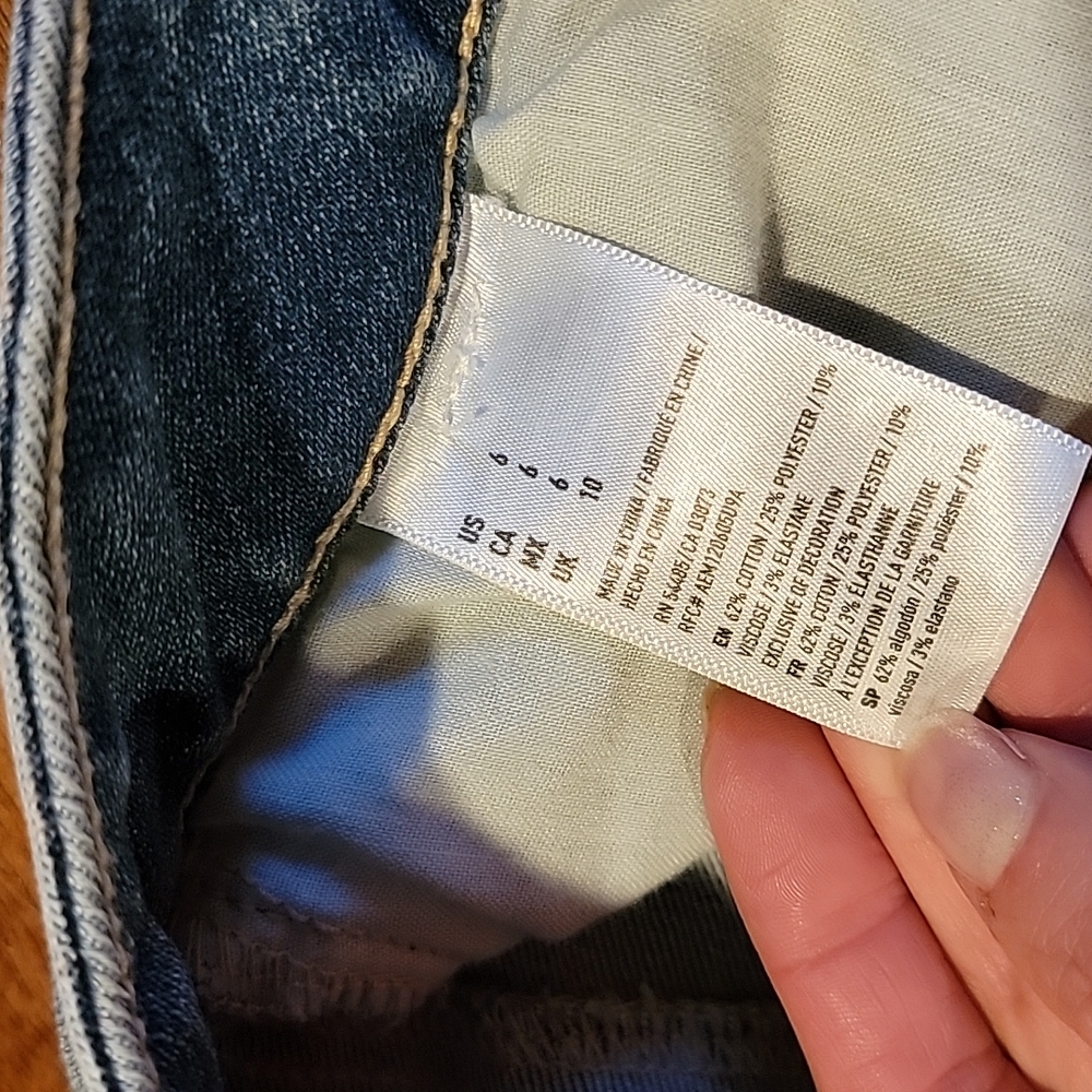 American Eagle Denim Jean Mini Skirt - Picture 3 of 4